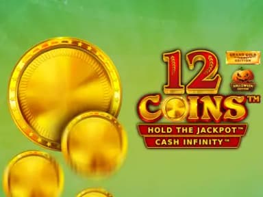 12 Coins Grand Gold Edition Halloween Jackpots