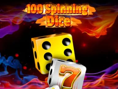 100 Spinning Dice