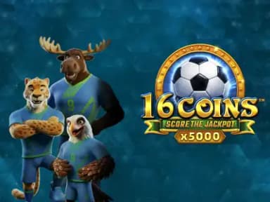 16 Coins x5000 Score the Jackpot